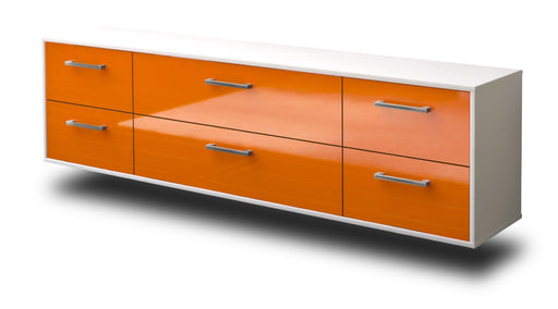 Lowboard Saint Paul, Orange Studio (180x49x35cm) - Dekati GmbH