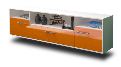 Lowboard Winston-Salem, Orange Studio (180x49x35cm) - Dekati GmbH