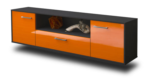 Lowboard Bakersfield, Orange Studio (180x49x35cm) - Dekati GmbH