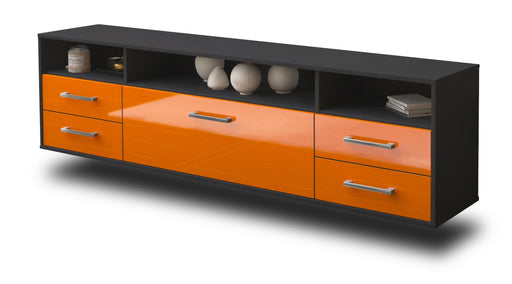 Lowboard Scottsdale, Orange Studio (180x49x35cm) - Dekati GmbH