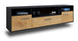 Lowboard Winston-Salem, Eiche Studio (180x49x35cm) - Dekati GmbH