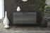 Lowboard hängend mit Griffen New York City, Grau Front ( 92x49x35cm) - Stil.Zeit Möbel GmbH