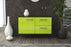 Lowboard hängend mit Griffen Chicago, Gruen Front ( 92x49x35cm) - Stil.Zeit Möbel GmbH