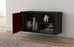 Lowboard hängend mit Griffen Los Angeles, Lila Offen ( 92x49x35cm) - Stil.Zeit Möbel GmbH