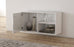 Lowboard hängend mit Griffen Los Angeles, Gruen Offen ( 92x49x35cm) - Stil.Zeit Möbel GmbH
