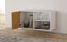 Lowboard hängend mit Griffen Los Angeles, Walnuss Offen ( 92x49x35cm) - Stil.Zeit Möbel GmbH