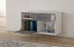 Lowboard hängend mit Griffen San Francisco, Beton Offen ( 92x49x35cm) - Stil.Zeit Möbel GmbH