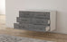 Lowboard hängend mit Griffen Baltimore, Beton Offen ( 92x49x35cm) - Stil.Zeit Möbel GmbH