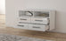 Lowboard hängend mit Griffen El Paso, Grau Offen ( 92x49x35cm) - Stil.Zeit Möbel GmbH