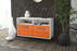 Lowboard hängend mit Griffen Columbus, Orange Seite ( 92x49x35cm) - Stil.Zeit Möbel GmbH