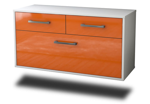 Lowboard hängend mit Griffen San Diego, Orange Studio ( 92x49x35cm) - Stil.Zeit Möbel GmbH