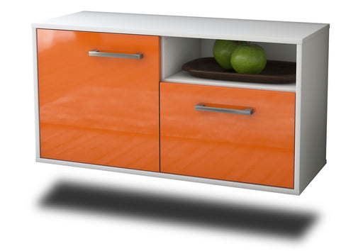Lowboard hängend mit Griffen Detroit, Orange Studio ( 92x49x35cm) - Stil.Zeit Möbel GmbH