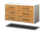 Lowboard hängend mit Griffen Baltimore, Eiche Studio ( 92x49x35cm) - Stil.Zeit Möbel GmbH