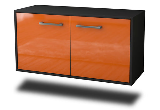 Lowboard hängend mit Griffen New York City, Orange Studio (92x49x35cm) - Stil.Zeit Möbel GmbH