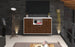 Sideboard Overland Park, Walnuss Front (136x79x35cm) - Dekati GmbH