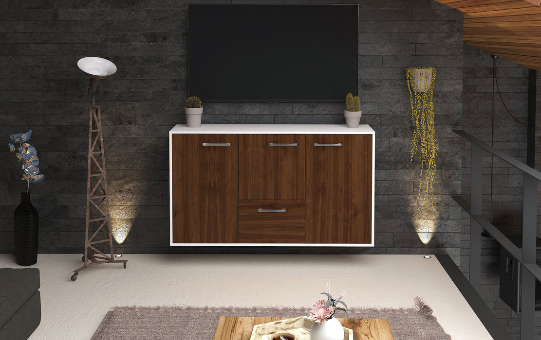 Sideboard Vancouver, Walnuss Front (136x79x35cm) - Dekati GmbH