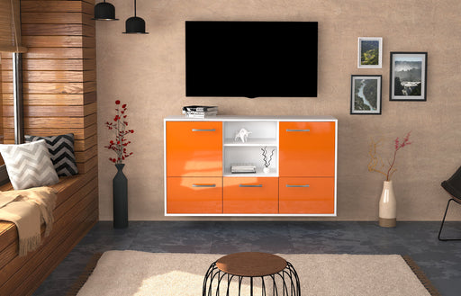 Sideboard Grand Prairie, Orange Front (136x79x35cm) - Dekati GmbH