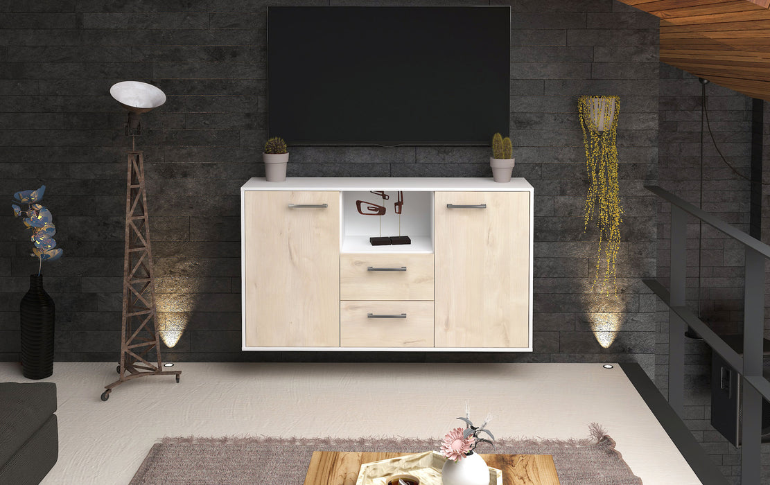 Sideboard Port St. Lucie, Zeder Front (136x79x35cm) - Dekati GmbH