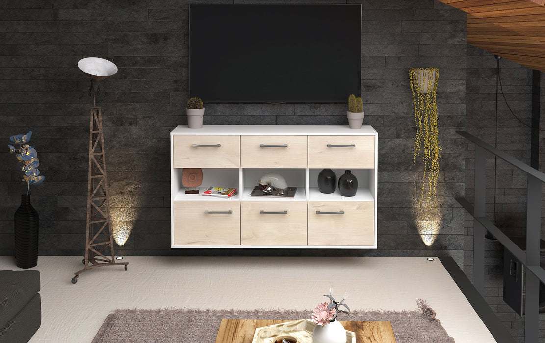 Sideboard Paterson, Zeder Front (136x79x35cm) - Dekati GmbH