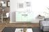 Sideboard Hampton, Mint Front (136x79x35cm) - Dekati GmbH