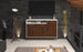 Sideboard Hollywood, Walnuss Front (136x79x35cm) - Dekati GmbH