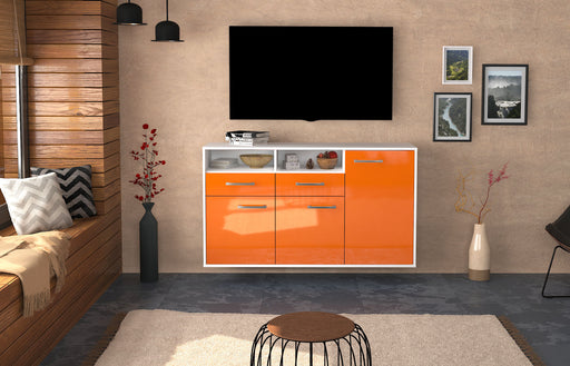 Sideboard Hollywood, Orange Front (136x79x35cm) - Dekati GmbH