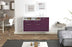 Sideboard Hollywood, Lila Front (136x79x35cm) - Dekati GmbH
