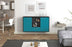 Sideboard Oceanside, Tuerkis Front (136x79x35cm) - Stil.Zeit Möbel GmbH