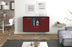 Sideboard Garden Grove, Bordeaux Front (136x79x35cm) - Stil.Zeit Möbel GmbH