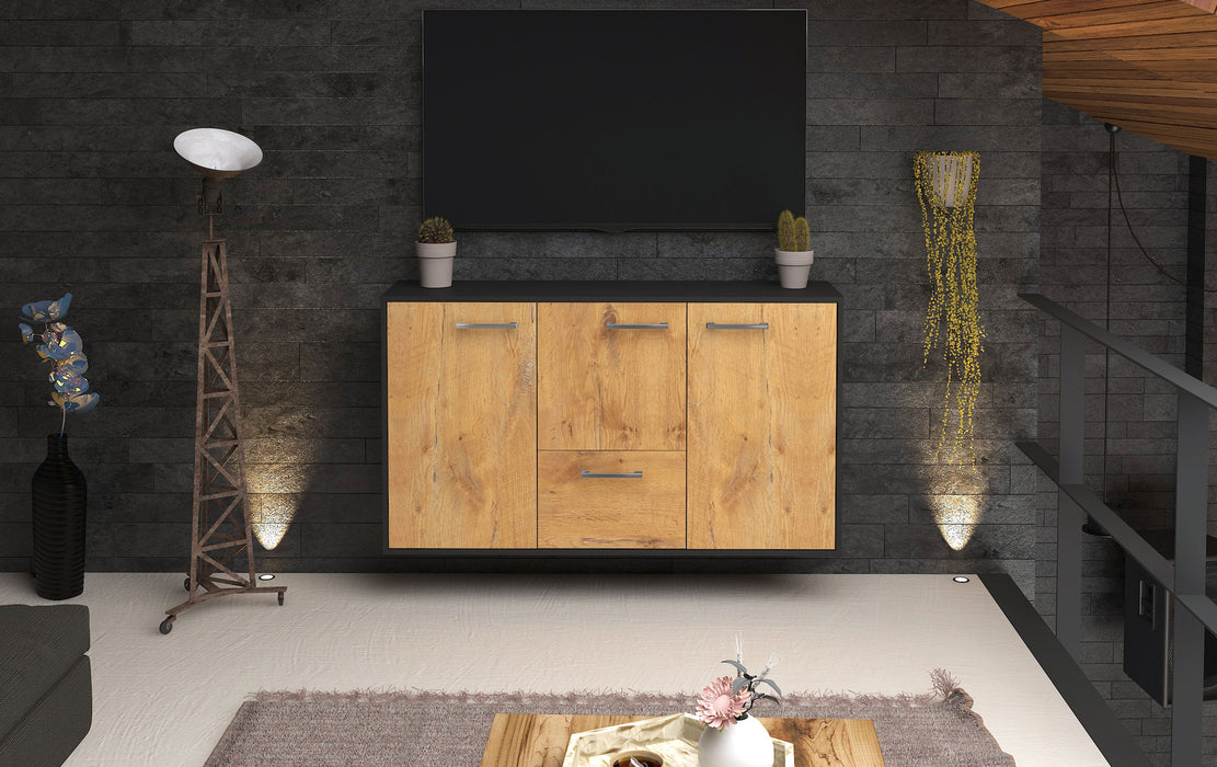 Sideboard Vancouver, Eiche Front (136x79x35cm) - Stil.Zeit Möbel GmbH