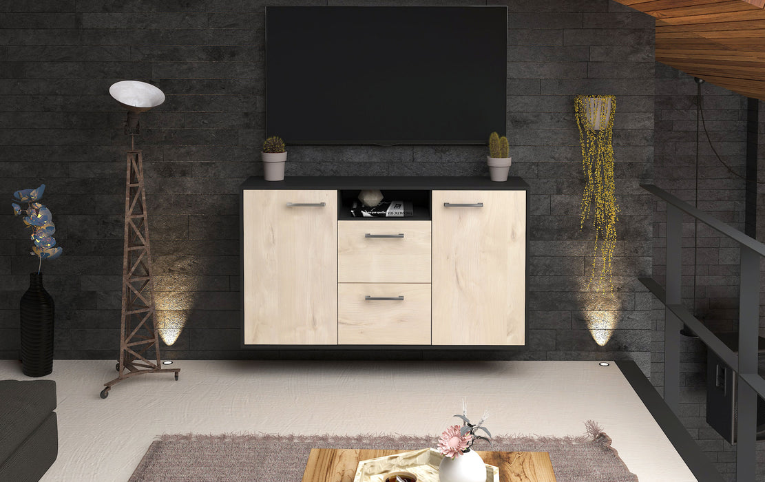 Sideboard Dayton, Zeder Front (136x79x35cm) - Stil.Zeit Möbel GmbH