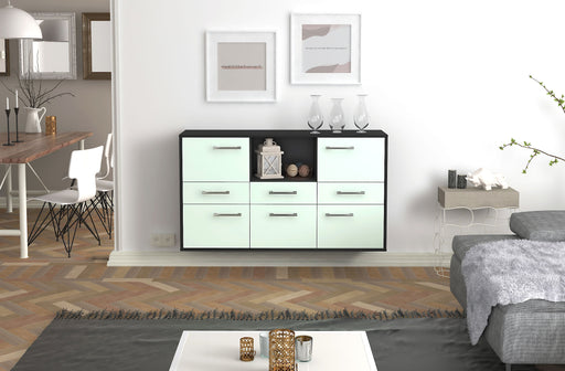 Sideboard Pomona, Mint Front (136x79x35cm) - Stil.Zeit Möbel GmbH