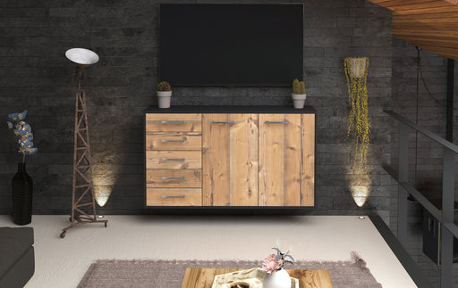 Sideboard Peoria, Pinie Front (136x79x35cm) - Stil.Zeit Möbel GmbH