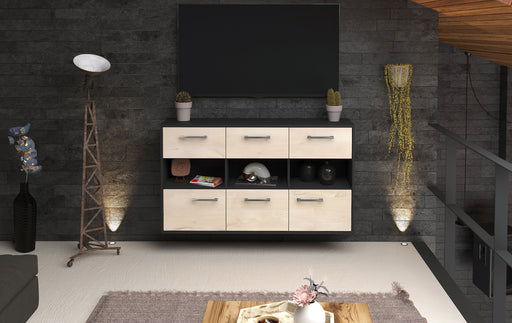 Sideboard Paterson, Zeder Front (136x79x35cm) - Stil.Zeit Möbel GmbH