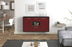 Sideboard Pasadena, Bordeaux Front (136x79x35cm) - Stil.Zeit Möbel GmbH