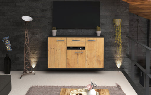 Sideboard Hampton, Eiche Front (136x79x35cm) - Stil.Zeit Möbel GmbH