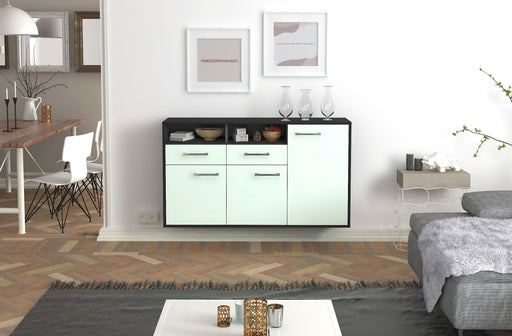 Sideboard Hollywood, Mint Front (136x79x35cm) - Stil.Zeit Möbel GmbH