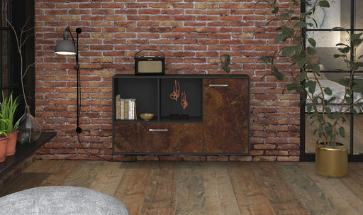 Sideboard Palmdale, Rost Front (136x79x35cm) - Stil.Zeit Möbel GmbH