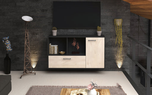 Sideboard Palmdale, Zeder Front (136x79x35cm) - Stil.Zeit Möbel GmbH