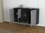 Sideboard Vancouver, Beton Offen (136x79x35cm) - Stil.Zeit Möbel GmbH