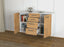 Sideboard Santa Rosa, Pinie Offen (136x79x35cm) - Dekati GmbH