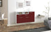 Sideboard Hollywood, Bordeaux Seite (136x79x35cm) - Dekati GmbH