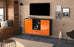 Sideboard Oceanside, Orange Seite (136x79x35cm) - Stil.Zeit Möbel GmbH