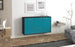 Sideboard Vancouver, Tuerkis Seite (136x79x35cm) - Stil.Zeit Möbel GmbH