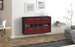 Sideboard Rockford, Bordeaux Seite (136x79x35cm) - Stil.Zeit Möbel GmbH