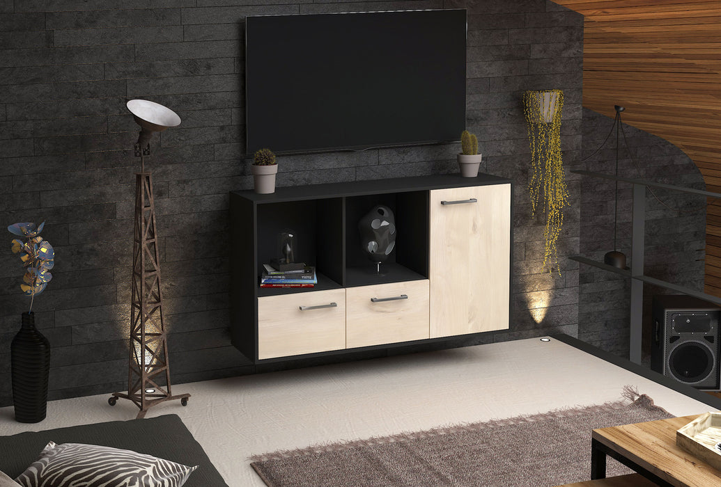 Sideboard Springfield, Zeder Seite (136x79x35cm) - Stil.Zeit Möbel GmbH