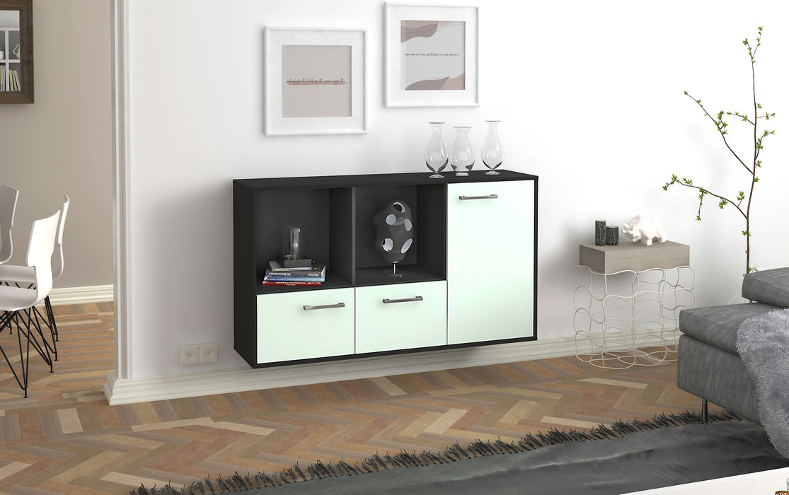 Sideboard Springfield, Mint Seite (136x79x35cm) - Stil.Zeit Möbel GmbH