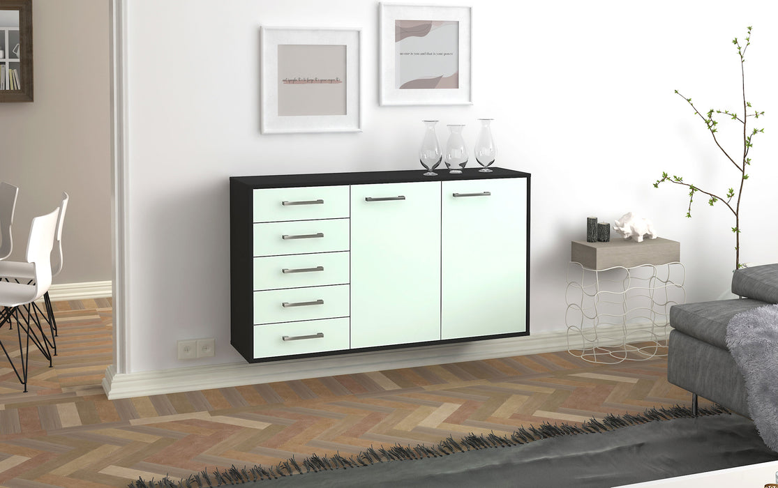 Sideboard Peoria, Mint Seite (136x79x35cm) - Stil.Zeit Möbel GmbH