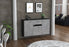 Sideboard Hampton, Beton Seite (136x79x35cm) - Stil.Zeit Möbel GmbH