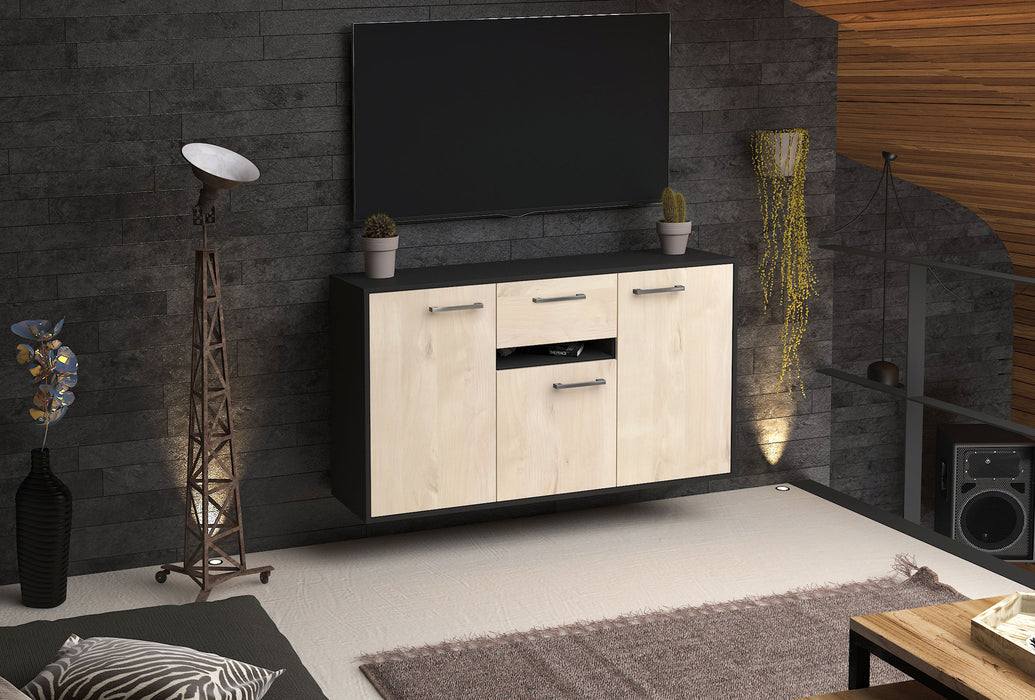 Sideboard Hampton, Zeder Seite (136x79x35cm) - Stil.Zeit Möbel GmbH